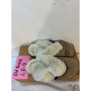 Old friend mules women’s 8-9 slippers shoes (discoloration)